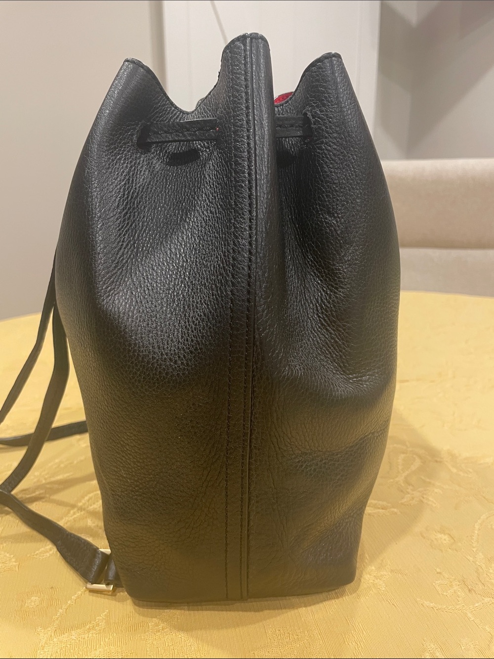 Kate Spade Saturday Leather Drawstring Backpack - Picture 8 of 10